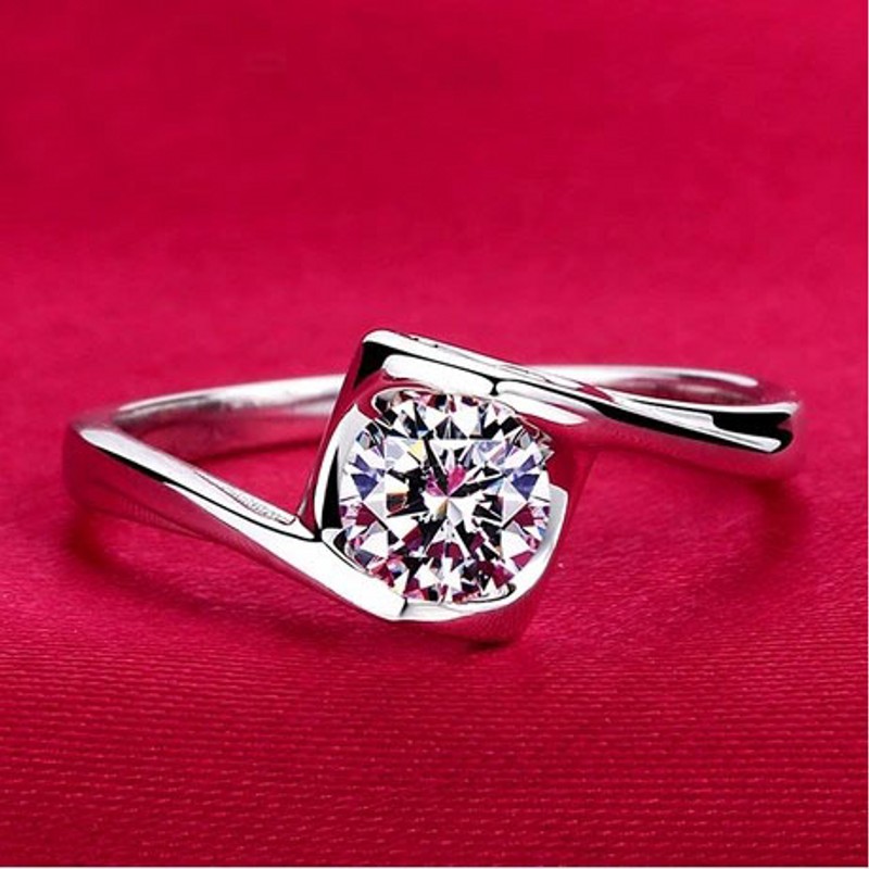 S925 silver wedding Anel Ring 18K real white gold plated CZ Diamond 4 prong engagement wedding bridal Ring women wholesale
S925 silver wedding Anel Ring 18K real white gold plated CZ Diamond 4 prong engagement wedding bridal Ring women wholesale