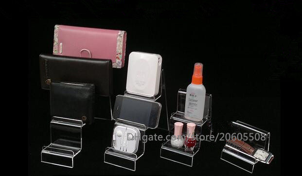 Hot sale Multifunctional acrylic digital products mobile phone jewellery Cosmetics display stand holder wallet purse display rack 2pcs
Hot sale Multifunctional acrylic digital products mobile phone jewellery Cosmetics display stand holder wallet purse display rack 2pcs