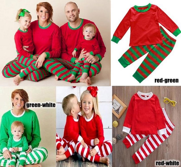 Kids Adult Family Christmas Pajamas set 2017 new Deer Striped Nightwear bedgown sleepcoat nighty 3colors for choose, As picture
Kids Adult Family Christmas Pajamas set 2017 new Deer Striped Nightwear bedgown sleepcoat nighty 3colors for choose, As picture