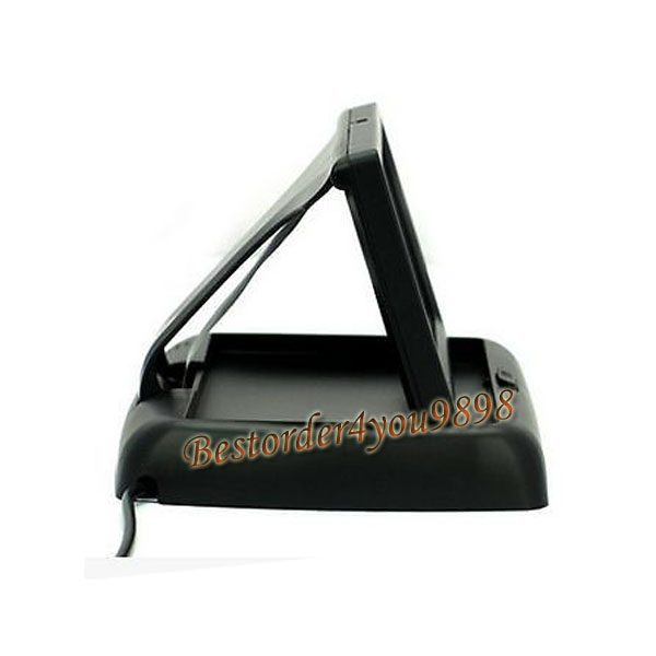 4.3" Car LCD Foldable Monitor Rear View Kit + Wireless 18IR Car Reversing Backup Camera