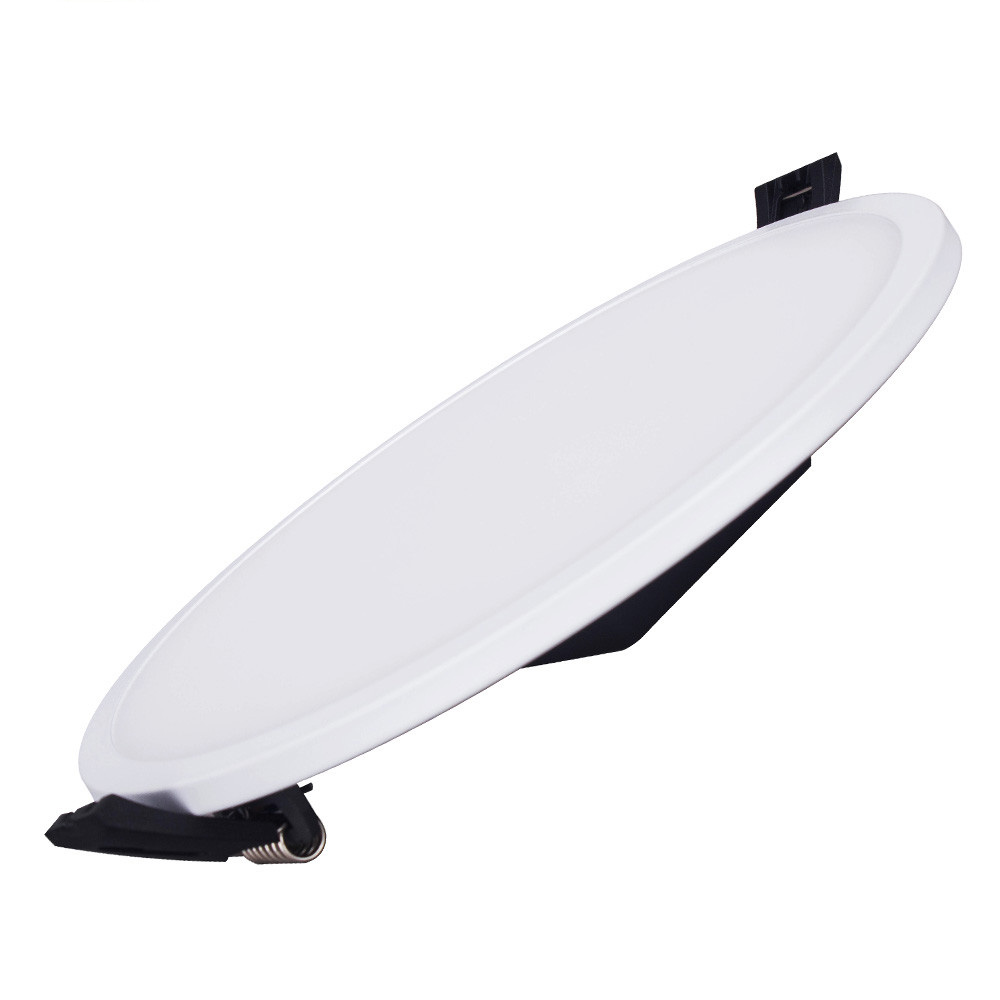 Integrate Led Recessed Downlights Round/Square LED Ceiling Recessed Light 5W 8W 16W 24W 32W Black Heat Radiator SMD 4014