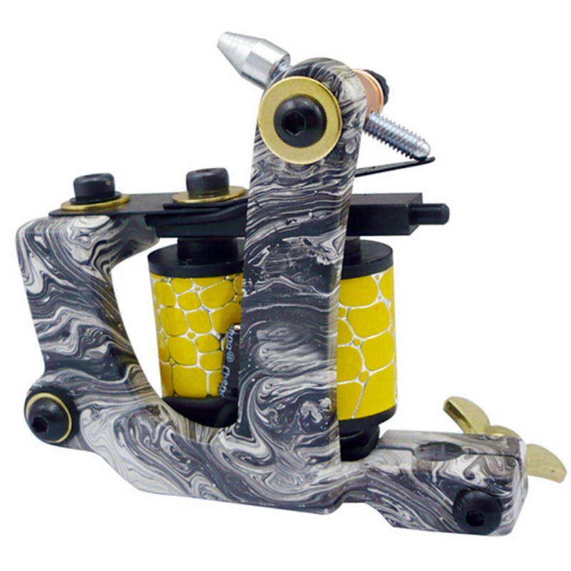 Beginner Complete Tattoo Kit 2 Professional Tattoo Machine Kit Coil Machine Guns Power Supply Needle Grips Set free shipping