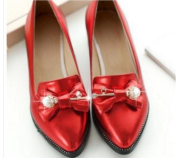 The spring of 2017 the new big yards for women's shoes in the shallow mouth pointed sweet with coarse documentary FuRuiSource, Red
The spring of 2017 the new big yards for women's shoes in the shallow mouth pointed sweet with coarse documentary FuRuiSource, Red