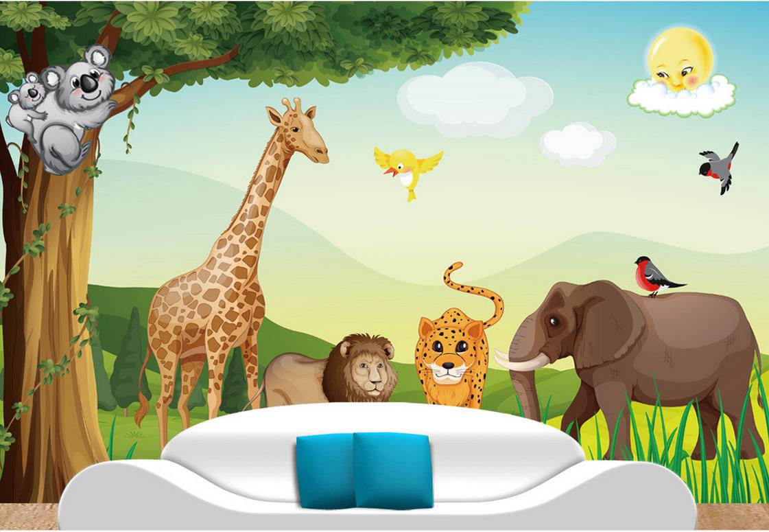 Cartoon forest animal vector children room mural background wall mural 3d wallpaper 3d wall papers for tv backdrop, Other
Cartoon forest animal vector children room mural background wall mural 3d wallpaper 3d wall papers for tv backdrop, Other