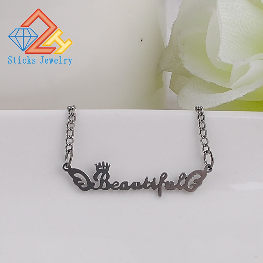 Beautiful Any Personalized Name Necklace Alloy Pendant Alison Font Fascinating Pendant 120Piece Can Custom Name Necklace
Beautiful Any Personalized Name Necklace Alloy Pendant Alison Font Fascinating Pendant 120Piece Can Custom Name Necklace
