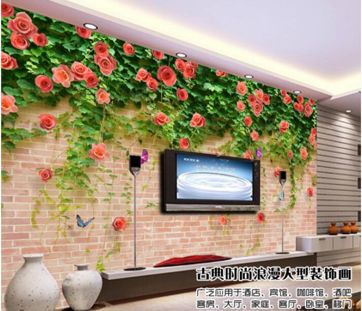 3d wallpaper custom photo Non-woven mural Rose flower vines brick wall decor painting picture 3d wall muals wall paper for walls 3 d, Pictures show
3d wallpaper custom photo Non-woven mural Rose flower vines brick wall decor painting picture 3d wall muals wall paper for walls 3 d, Pictures show
