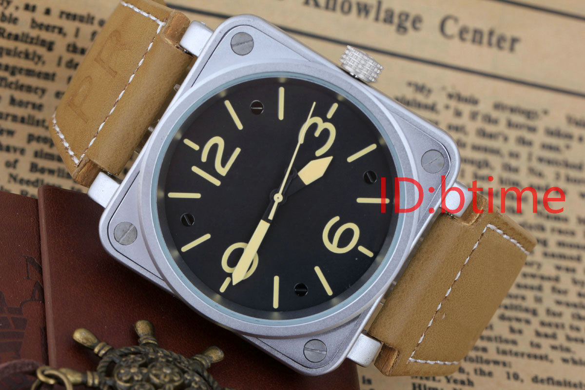 White Mens Automatic Mechanical Limited Edition Watch Bell Aviation Men Sport Dive Watches Black Case BR01-92 Black Rubber wristwatch
White Mens Automatic Mechanical Limited Edition Watch Bell Aviation Men Sport Dive Watches Black Case BR01-92 Black Rubber wristwatch