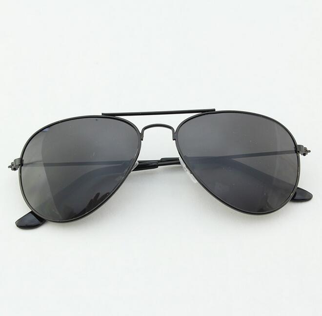 Metal Kids Pilot Sunglasses Dual Beam Children Baby Boys Girls UV400 Protection Aviation Sun Glasses Z260305