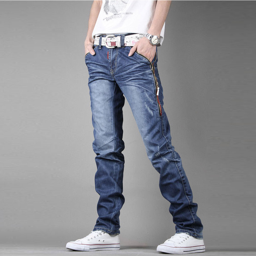 Wholesale-AirGracias High Quality Jeans Men Straight Denim Casual Men Long Pants Trousers Brand Top Zipper Jean Plus Size 28-38