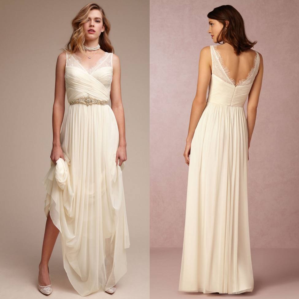 Cheap Lace Country Bridesmaids Dresses V Neck Pleated Wedding Guest Dress Floor Length Chiffon Maid Of Honor Gowns
Cheap Lace Country Bridesmaids Dresses V Neck Pleated Wedding Guest Dress Floor Length Chiffon Maid Of Honor Gowns