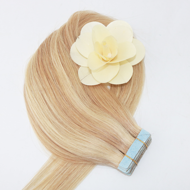 Remy Hair Extensions Human Hair U Tip Keratin Bonds Piano Color #16 with #22 Nail Tip Extensions 2.5g Per Stands