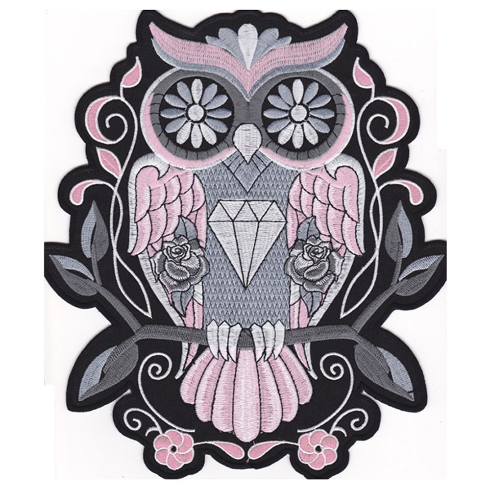 Fashion Night Owl PINK BACK EMBROIDERED Flight Suit PATCH MOTORCYCLE BIKER PATCH IRON ON VEST JACKET Bird of Minerva Badge Free Shipping, Black
Fashion Night Owl PINK BACK EMBROIDERED Flight Suit PATCH MOTORCYCLE BIKER PATCH IRON ON VEST JACKET Bird of Minerva Badge Free Shipping, Black