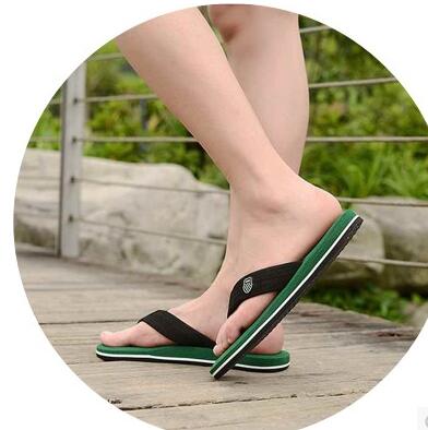 Wholesale-HOT men fashion new 2017 summer beach surf swimming flip flops mens slippers chinelo masculino plus size flat sandal shoesPZ0037