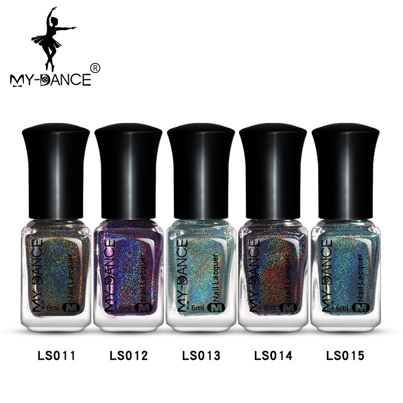 Top Quality My Dance Factory Price Environmental Fantasy Diamond Laser Nail Art Nail Gel Polish