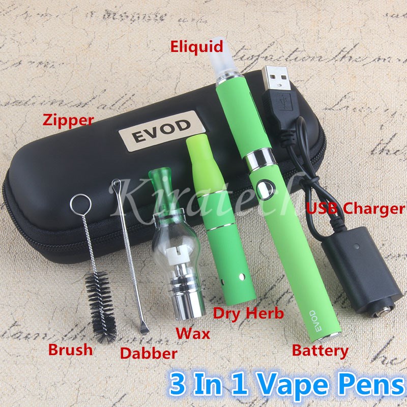 2PCS E Cigarette Kits 3 In 1 EVOD Battery Vape Pens Wax Vaporizers Dry Herb Vaporizer MT3 Ecig 3in1 Electronic Cigarettes, Multi
2PCS E Cigarette Kits 3 In 1 EVOD Battery Vape Pens Wax Vaporizers Dry Herb Vaporizer MT3 Ecig 3in1 Electronic Cigarettes, Multi