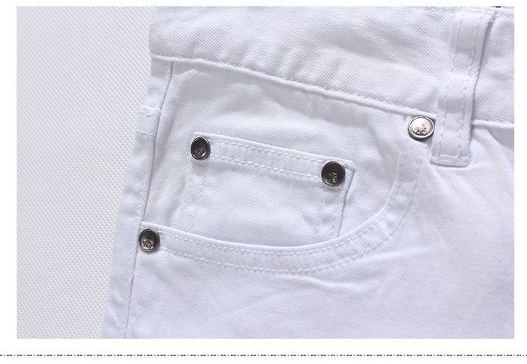 Men's Jeans Wholesale- John Males Galliano Top Quality Nightclub DJ Spaper Printed Pattern Slim Motorcycle JeansMen's