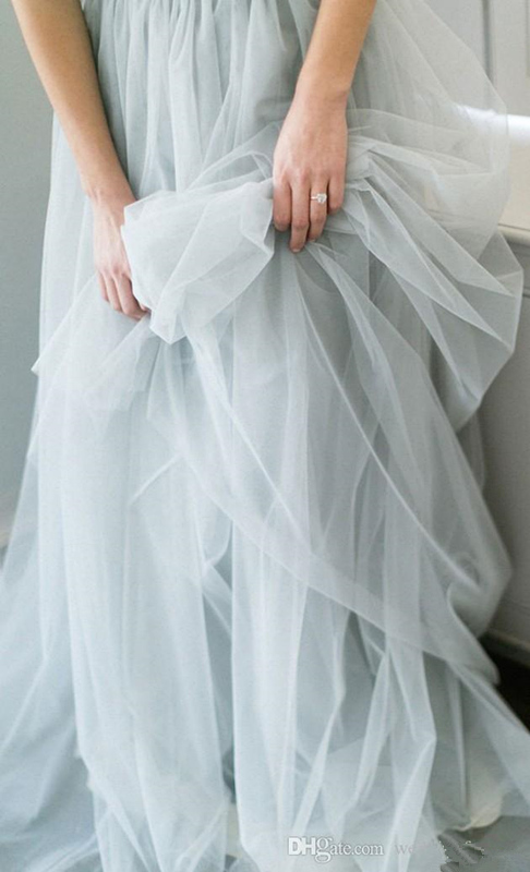 Vintage Bohemian Short Top Tulle Skirt Country Wedding Gowns Capped Sleeve Lace Bridal Dresses Custom Made 0510