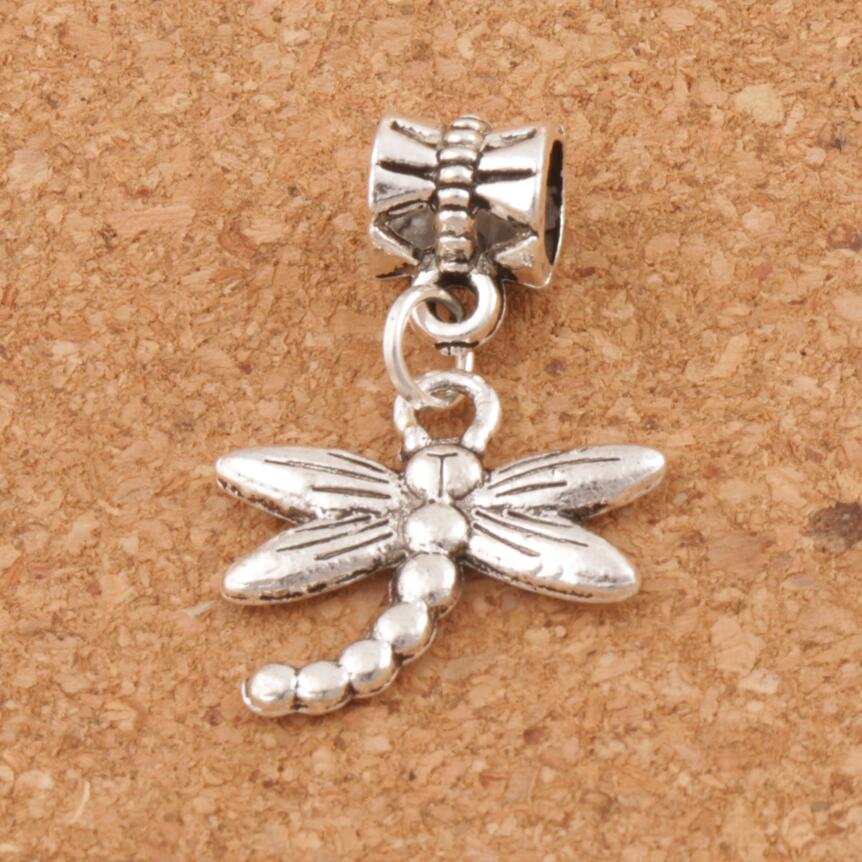Dragonfly Insect Big Hole Beads 100pcs/lot Tibetan Silver Dangle Fit European Charm Bracelets Jewelry DIY B176 18.1x27mm
Dragonfly Insect Big Hole Beads 100pcs/lot Tibetan Silver Dangle Fit European Charm Bracelets Jewelry DIY B176 18.1x27mm