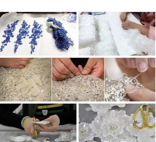 One Pcs O Neck Long Sleeve Ball Gown Bridal Dresses Beaded Crystals Vestidos Noiva Wedding Gowns Robe De Mariage