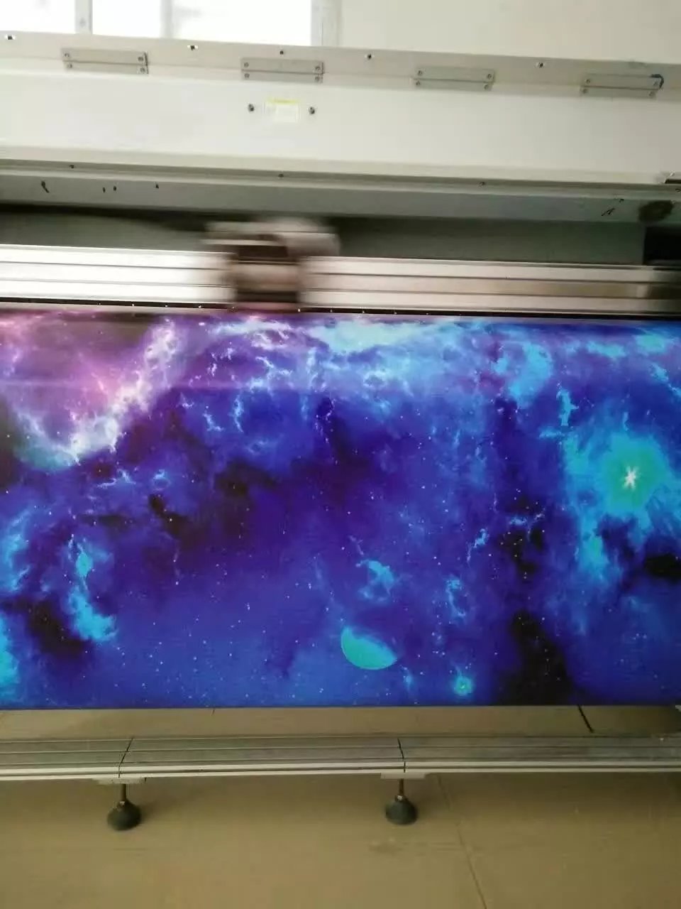 New Galaxy Printed Vinyl Car Wrap Film With Air Free wrap Stickerbomb Car Styling Union graphics Size 1.52x10M 15M 30M