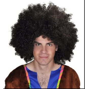 Xiu Zhi Mei 200g Brazil soccer fan's wigs afro wigs Men Afro Fans Wigs Bulkness Christmas Halloween Carnival Party Short Curly Cosplay Wig, Black
Xiu Zhi Mei 200g Brazil soccer fan's wigs afro wigs Men Afro Fans Wigs Bulkness Christmas Halloween Carnival Party Short Curly Cosplay Wig, Black