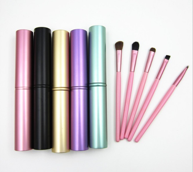 Makeup Brush Kit 5 pcs/set Eyeliner Eyebrow Brush Eye Shadow Blending Brush Set