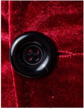 Wholesale- Mens Burgundy Velvet Blazer Traje Hombre Purple Black Corduroy Suits Jacket For Men Casual Fashion One Button Coat M
