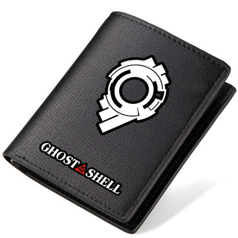 Ghost In The Shell wallet Good sale purse Anime short long cash note case Money notecase Leather burse bag Card holders, Black
Ghost In The Shell wallet Good sale purse Anime short long cash note case Money notecase Leather burse bag Card holders, Black