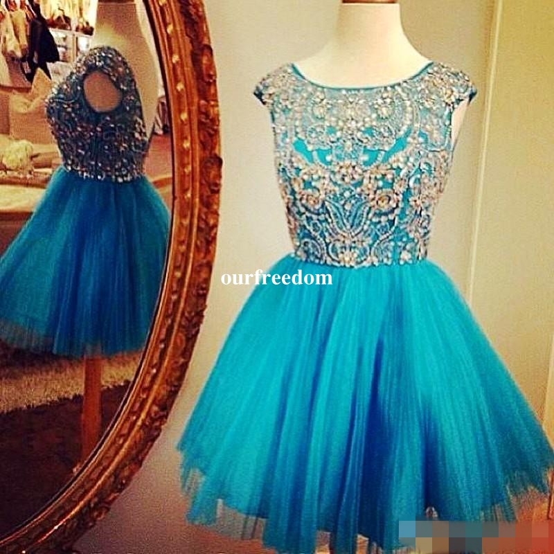 2019 Shinning Short Homecoming Teens Dresses Scoop Cap Sleeves Beads Crystals Please Formal Party Cocktail Gowns Low Back Sexy Prom Dress, Daffodil
2019 Shinning Short Homecoming Teens Dresses Scoop Cap Sleeves Beads Crystals Please Formal Party Cocktail Gowns Low Back Sexy Prom Dress, Daffodil