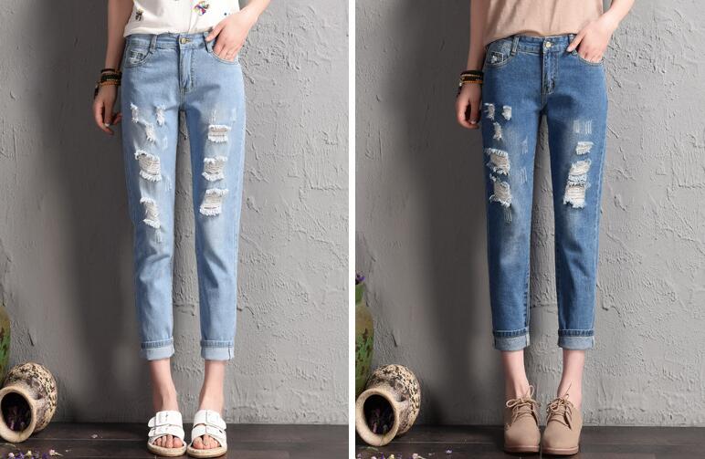 High quality Summer newest loose waist nine points Women's Jeans female corners students JW038 Womens Jean, Color 2
High quality Summer newest loose waist nine points Women's Jeans female corners students JW038 Womens Jean, Color 2