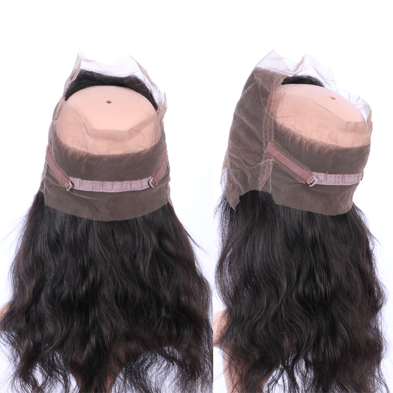 360 Band Full Lace Frontal Closure 22*4*2 Body Wave Brazilian Human Hair 360 Lace Frontal Big Stock Wholesale Price