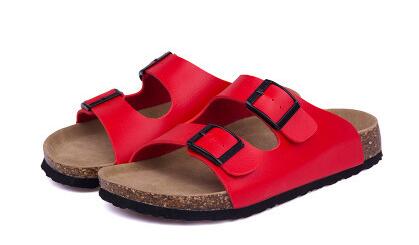 New 2017 summer woman men flats sandals Cork slippers unisex casual shoes print mixed colors flip flop free shipping