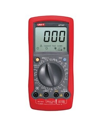 UT107 digital Automotive Multimeter UNI-T UT107 Multi-Purpose Meter handheld UT107 Manual Ranging Auto Multi meters