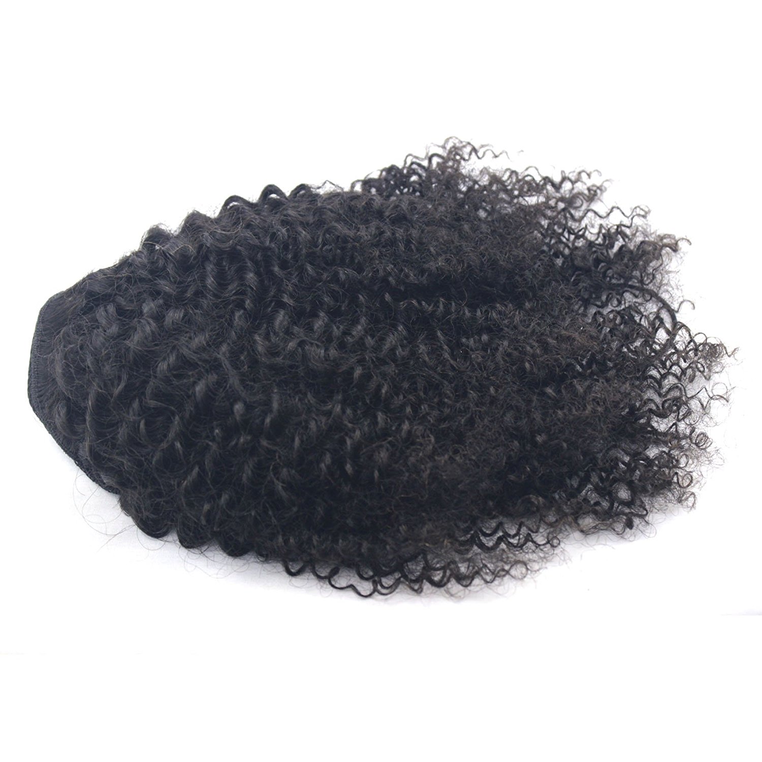 Brazilian kinky curly Human Hair Ponytail for black women Drawstring Ponytail Human Hair Available Clip in Pony Tail hair extensions
