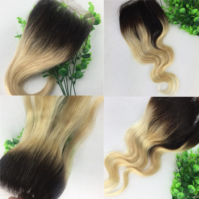 4x4 Lace Closure Ombre Blonde 1B 613 Two Tone Human Hair Brazilian Virgin Hair Straight Body Wave Bleached Knots Free Part Swiss Lace
4x4 Lace Closure Ombre Blonde 1B 613 Two Tone Human Hair Brazilian Virgin Hair Straight Body Wave Bleached Knots Free Part Swiss Lace