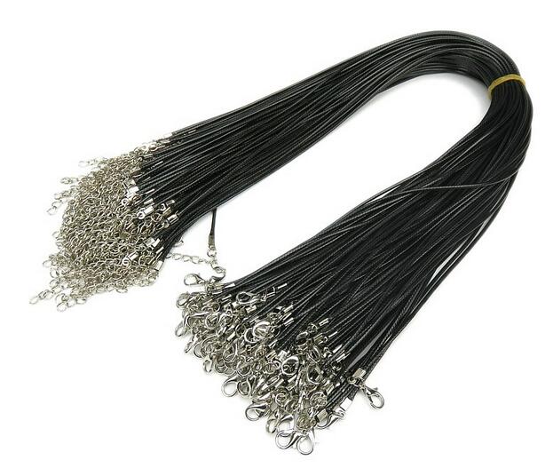 Black Wax Leather Snake Necklace Beading Cord String Rope Wire For DIY Jewelry 200pcs/lot W9
Black Wax Leather Snake Necklace Beading Cord String Rope Wire For DIY Jewelry 200pcs/lot W9