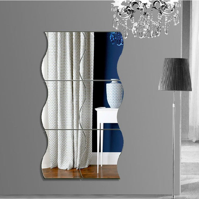 3D Mirror Wall Sticker Plastic Acrylic Stereo Waves Shaped Decals Anti Static Mould Proof Stickers For Home Decoration 7ls BB
3D Mirror Wall Sticker Plastic Acrylic Stereo Waves Shaped Decals Anti Static Mould Proof Stickers For Home Decoration 7ls BB