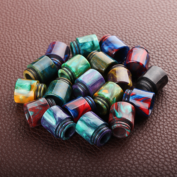Newest 810 Epoxy Resin Drip Tip Colorful Resin Wide Bore Drip Tips for TFV8 TFV12 Atomizers Tank Kennedy 24 RDA RBA Mods
Newest 810 Epoxy Resin Drip Tip Colorful Resin Wide Bore Drip Tips for TFV8 TFV12 Atomizers Tank Kennedy 24 RDA RBA Mods