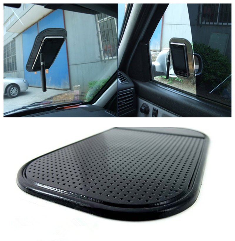 Anti Slip Mat Non Slip Car Dashboard Sticky Pad Mat Powerful Silica Gel Magic Car Sticky Pad fast shipping