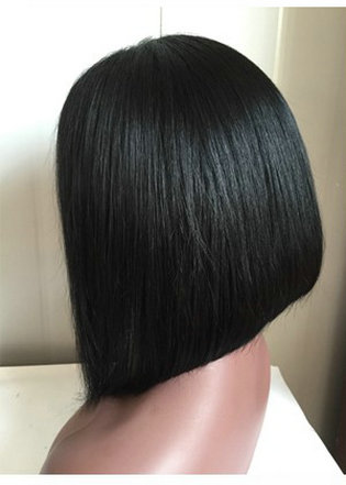8A Short Bob Wig 12inch Full Lace Wigs Human Hair Brazilian Shorts Bobs Front Virgin Cuts Bobby Humain Hairs diva1