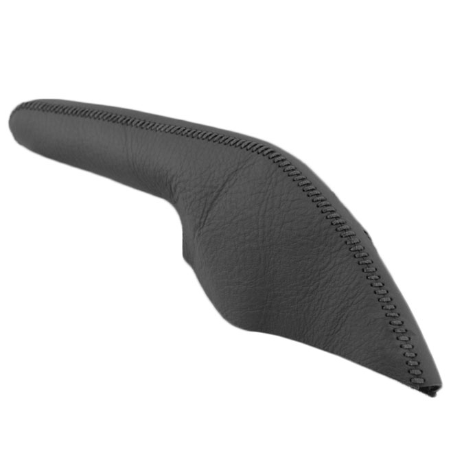 Genuine leather Handbrake Covers Case for Mazda 2 Auto interior decoration DIY Handbrake sleeve protection Handbrake lever collars cover
