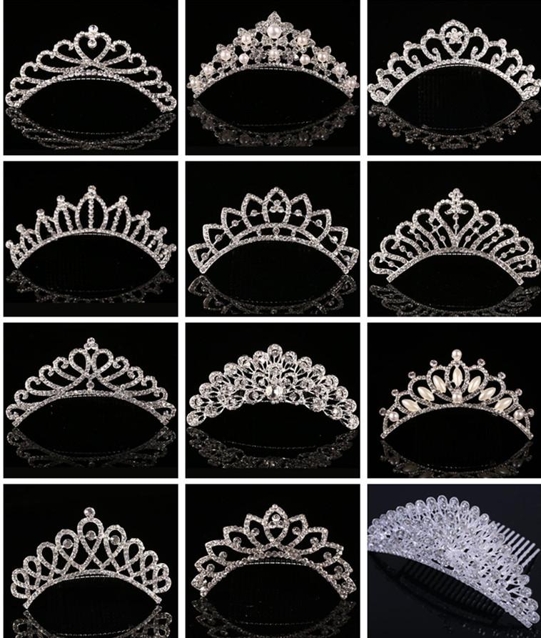 Sparkling Crystal Bridal Crown Wedding Crowns Pearl Rhinestone Tiaras Hair Combs Hair Pin 2017 Luxury Hair Jewelry Accessories for Bride
Sparkling Crystal Bridal Crown Wedding Crowns Pearl Rhinestone Tiaras Hair Combs Hair Pin 2017 Luxury Hair Jewelry Accessories for Bride