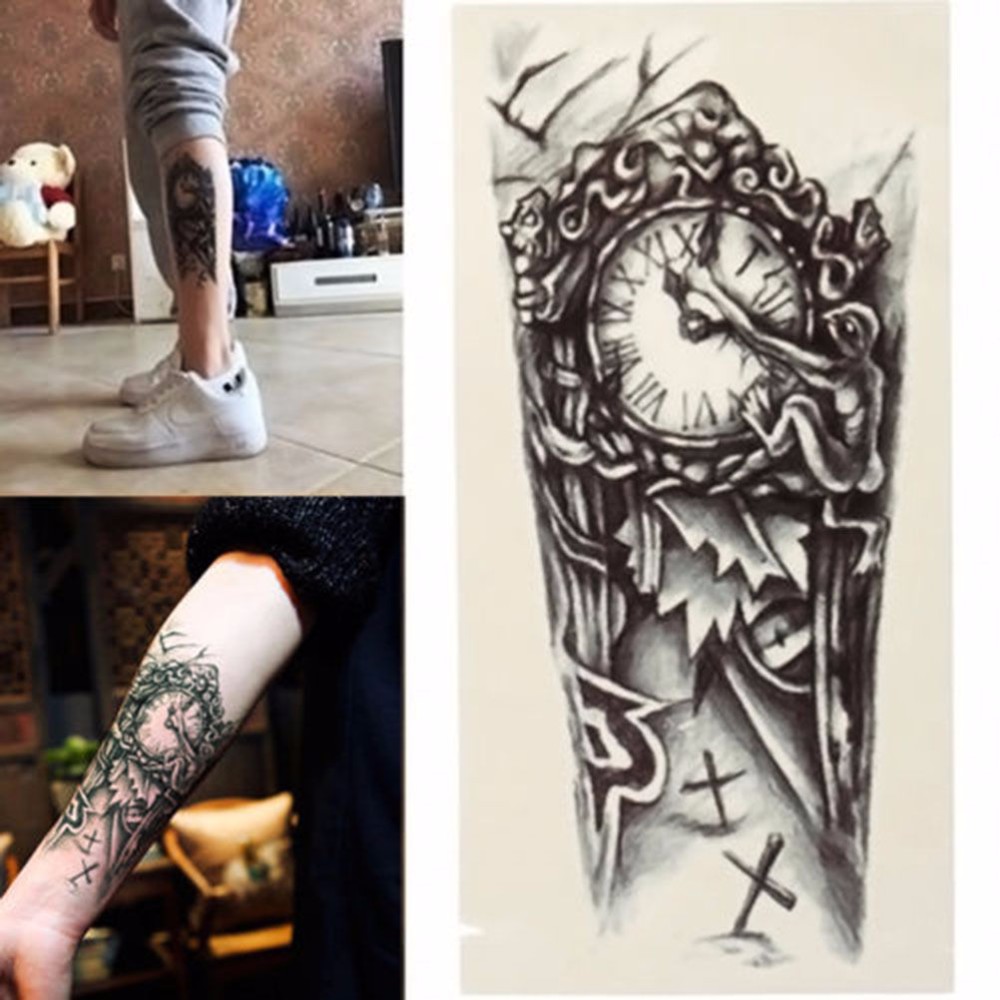 3D Large Temporary Tattoo Men Waterproof Tattoo Sleeves For Men Conversion Of Tattoos Transferable Fake Tattooing Flash Stickers
3D Large Temporary Tattoo Men Waterproof Tattoo Sleeves For Men Conversion Of Tattoos Transferable Fake Tattooing Flash Stickers