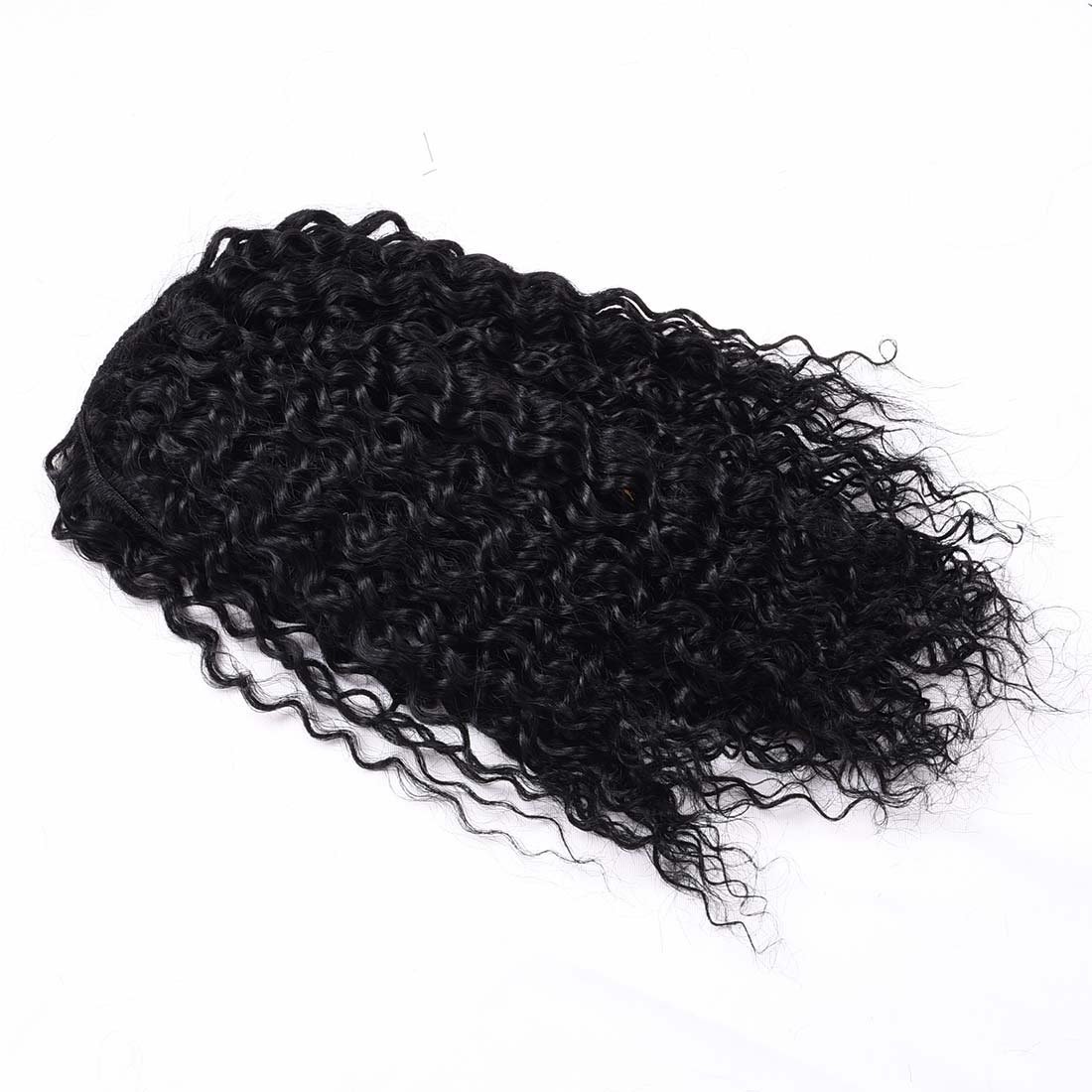 dora Stocks kinky curly human hair drawstring ponytail/human hair ponytail/wrap around human hair ponytail