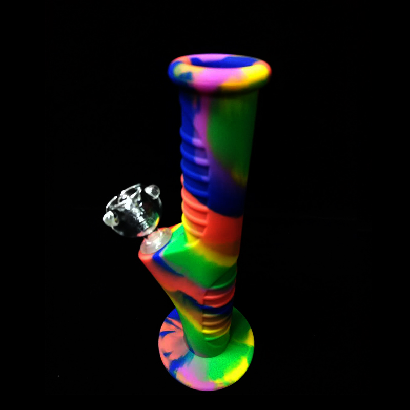 Ten Colors 9.5Inch Mini Silicone Water Bongs With 14 mm Joint Glass sets Water Pipes Unbreakable Bongs Bubbler Pipes
Ten Colors 9.5Inch Mini Silicone Water Bongs With 14 mm Joint Glass sets Water Pipes Unbreakable Bongs Bubbler Pipes