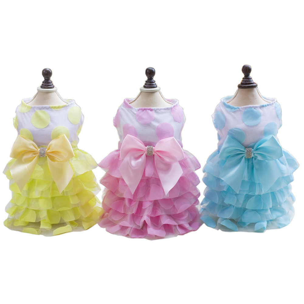 2018 Spring & Summer Pet Dresses Dog Puppy Clothes Tutu dress Petticoat Dogs Apparel Pet Costumes Bowknot Wedding Dresses, Blue
2018 Spring & Summer Pet Dresses Dog Puppy Clothes Tutu dress Petticoat Dogs Apparel Pet Costumes Bowknot Wedding Dresses, Blue