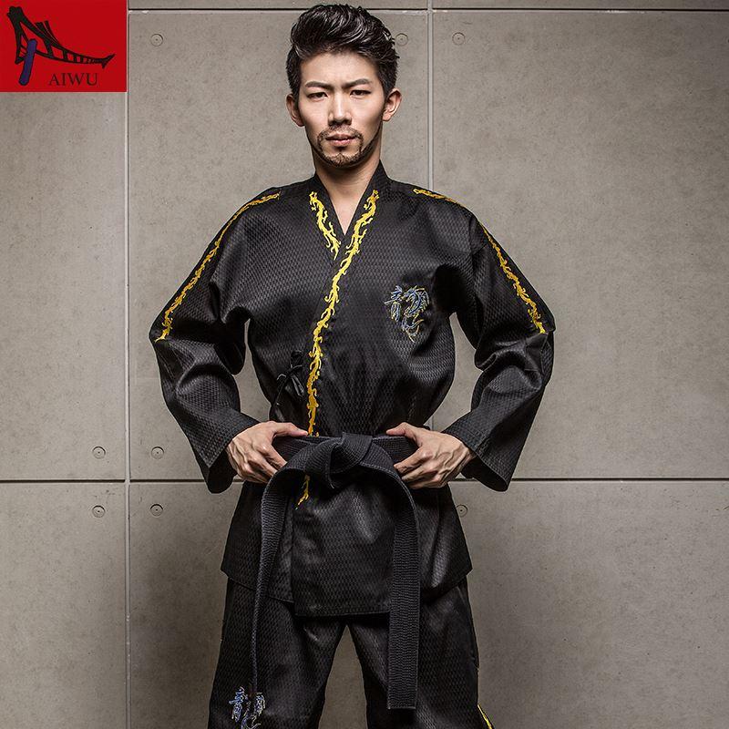 Lucamino Challenger Taekwondo uniforms nine point sleeve clothing and adult Taekwondo Poomsae clothing special design tae kwon do clothes, Black
Lucamino Challenger Taekwondo uniforms nine point sleeve clothing and adult Taekwondo Poomsae clothing special design tae kwon do clothes, Black