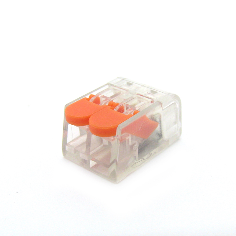 (100 pieces / lot) suye 221-412 PCT-412 type Universal Compact Conductor Terminal Block Lever Home Wire Connector type 2Pole Cable Clamp Nut
(100 pieces / lot) suye 221-412 PCT-412 type Universal Compact Conductor Terminal Block Lever Home Wire Connector type 2Pole Cable Clamp Nut