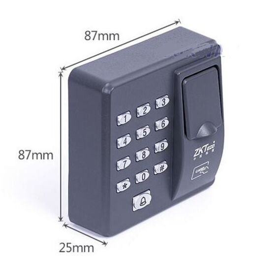 New Digital Electric RFID Reader Finger Scanner ZKT X6 Code System Biometric Fingerprint Access Control for Door Lock Home Security System