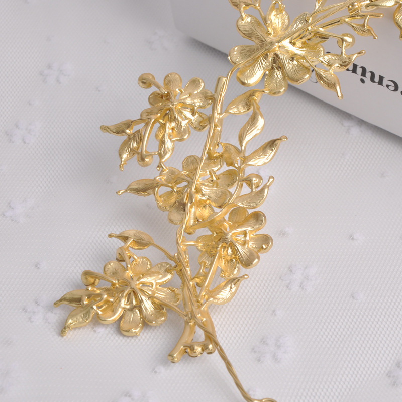 gold hair headbands for women rhinestone bridal hair accessories bridal headpieces crowns headpieces for wedding headdress accessories